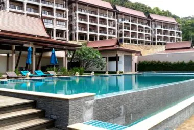 Swimming Pool With Rooms.