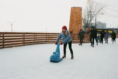 Photo Of People Wearing Ice Skates