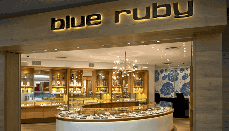 Blue Ruby Jewelry store in Vancouver