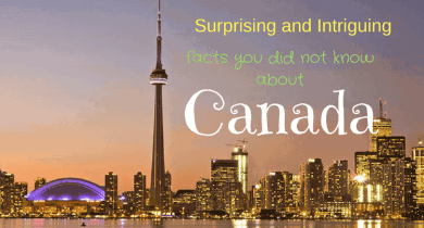 Facts you did not know about Canada