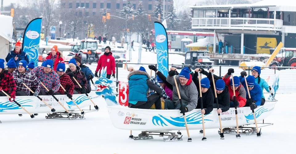 Rideau Canal in Winter 