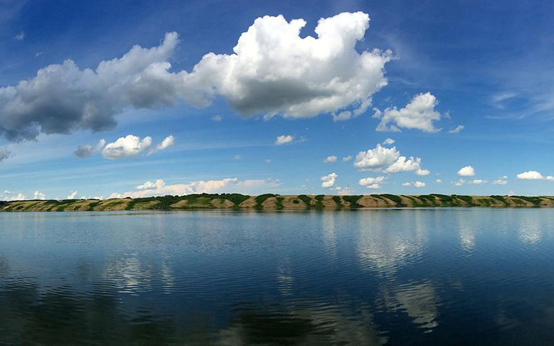 Saskatchewan Lake in Canada