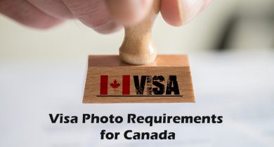 Canada visa photo