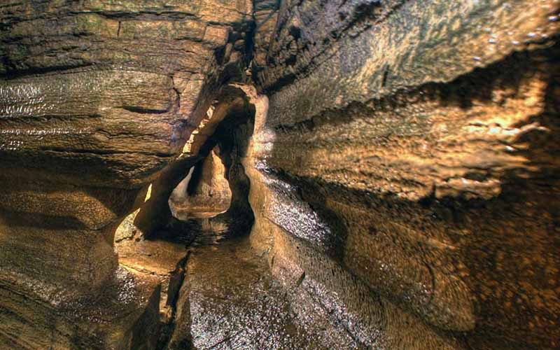 Bonnechere Caves in Canada